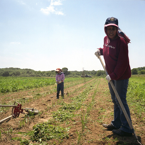 mujeres inmigrantes trabajando